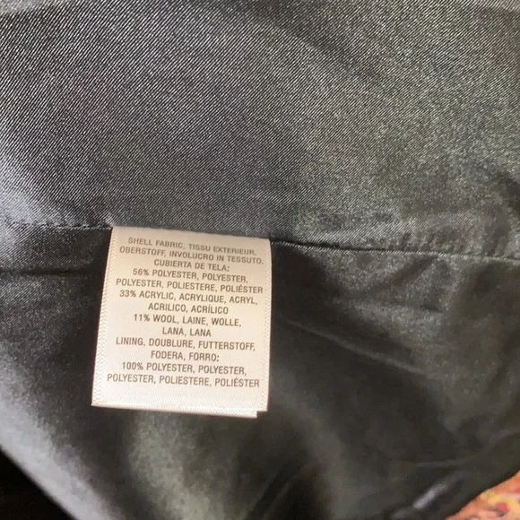 🔥🔥🔥Anthropologie Harlequin Tweed Blazer Jacket - Picture 14 of 16